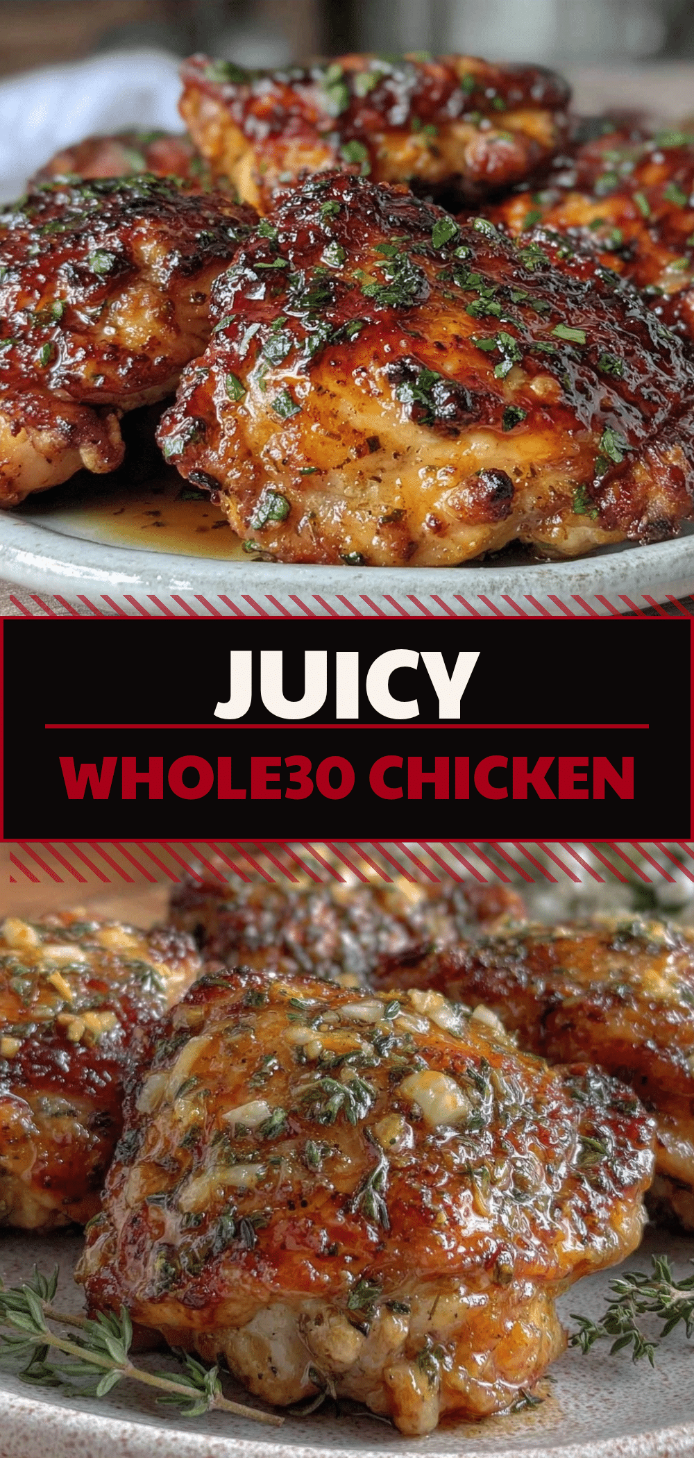 Whole30 Garlic Herb Roasted Chicken Thighs: Easy Family Meal 5 Whole30 Garlic Herb Roasted Chicken Thighs recipe